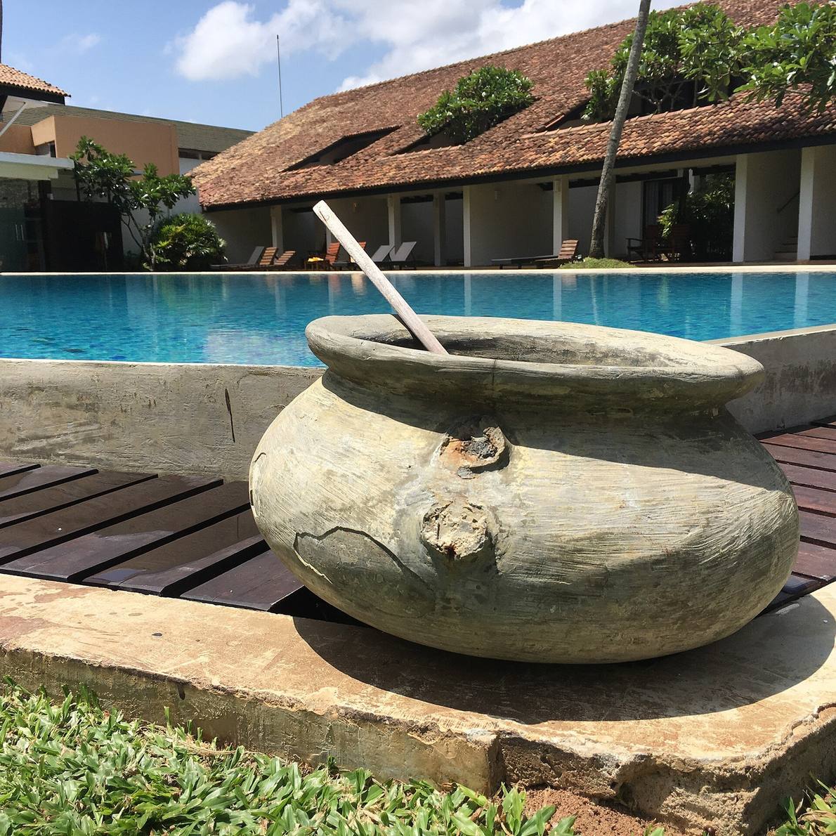 Coastal scenery at Bentota, Sri Lanka