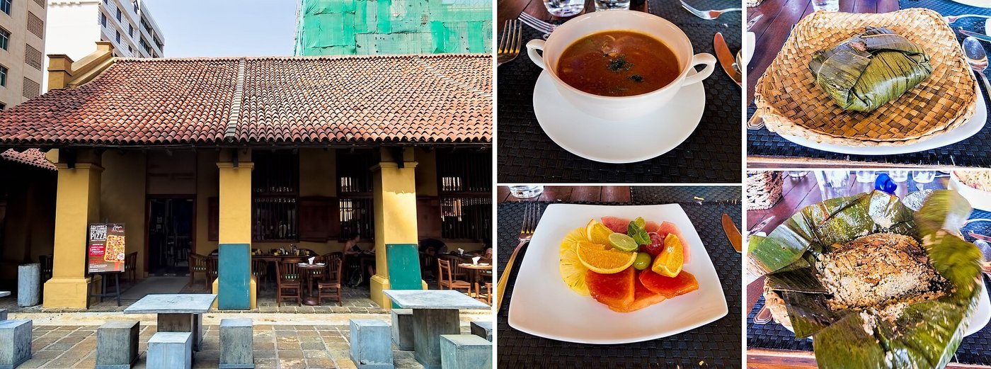 The Old Dutch Hospital, now a dining and shopping precinct in Colombo