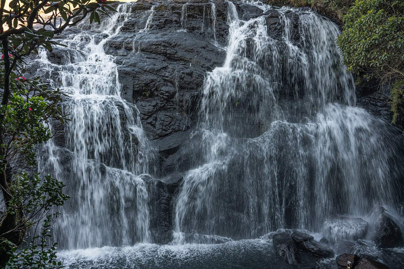 Baker's Falls in Horton Plains National Park
