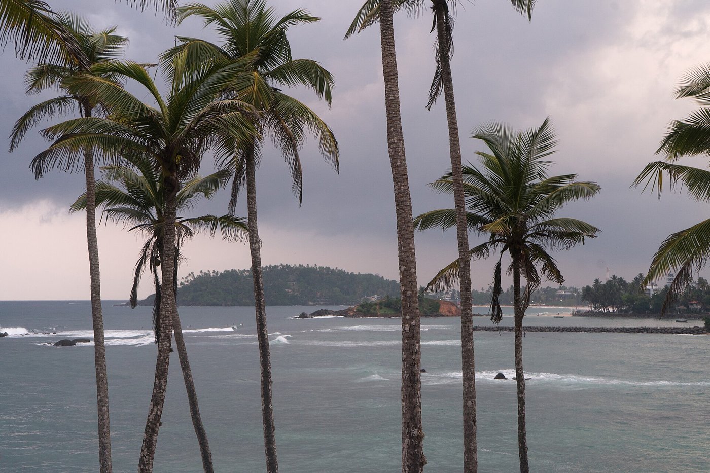 Coconut Tree Hill overlooking Mirissa Bay, Sri Lanka