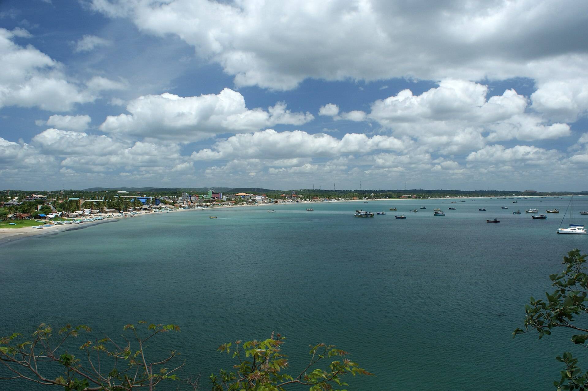 Trincomalee's natural deep-water bay